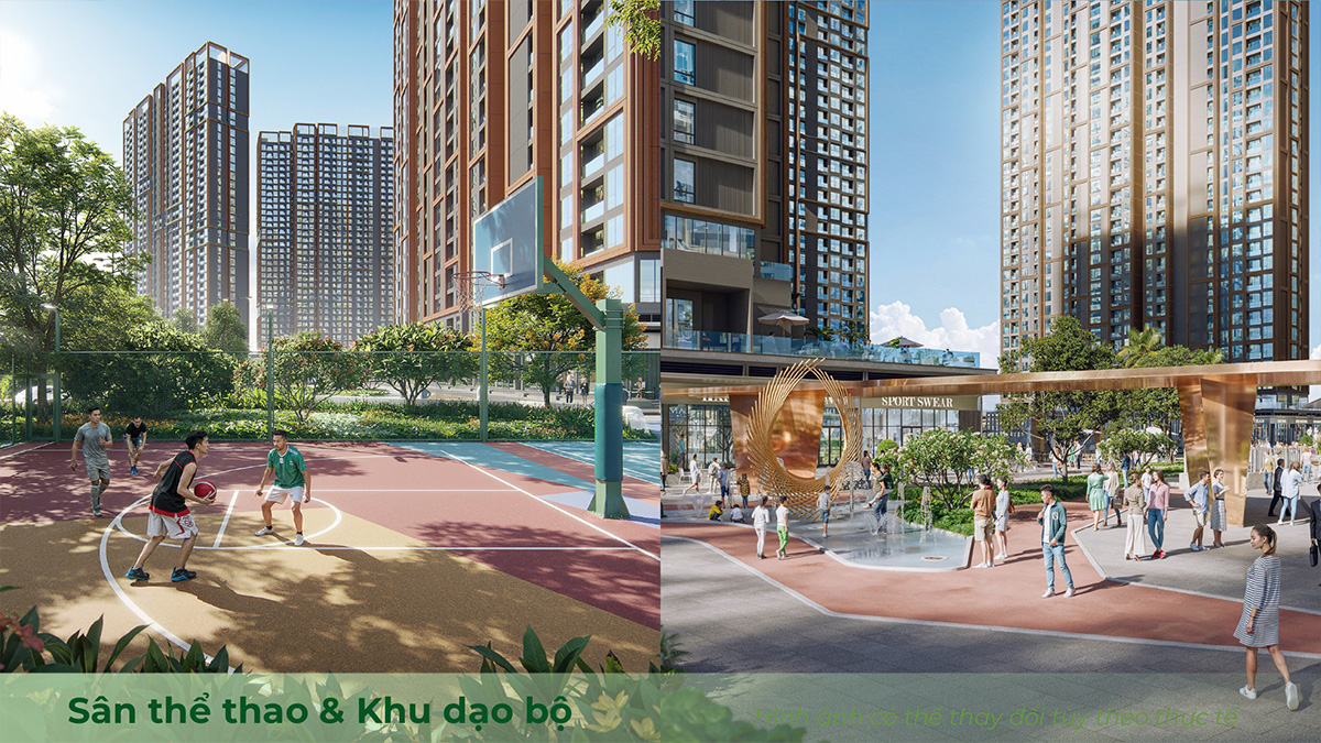 Sân thể thao & Khu dạo bộ
